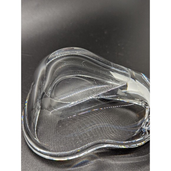 Art Vannes France Crystal Pear Ashtray, Trinket/Candy Dish, Paperweight *READ!* - Picture 6 of 14